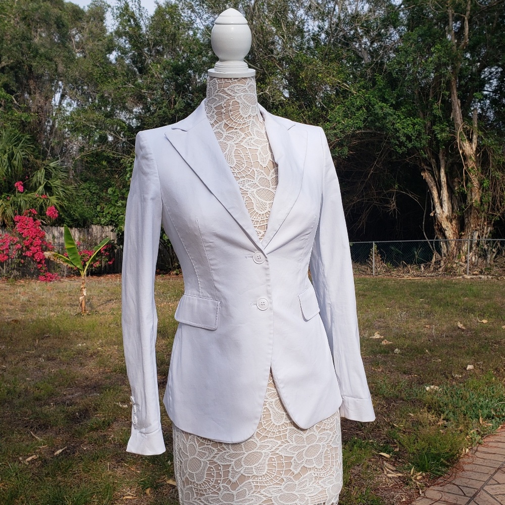 Like New Stile Benetton White Blazer size M